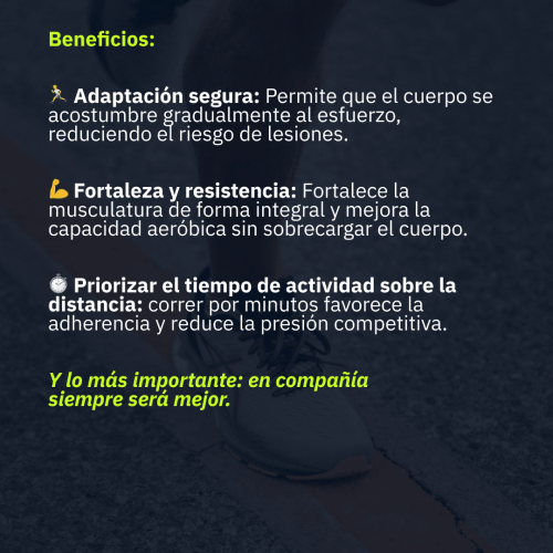 entrenamientos de running adaptación